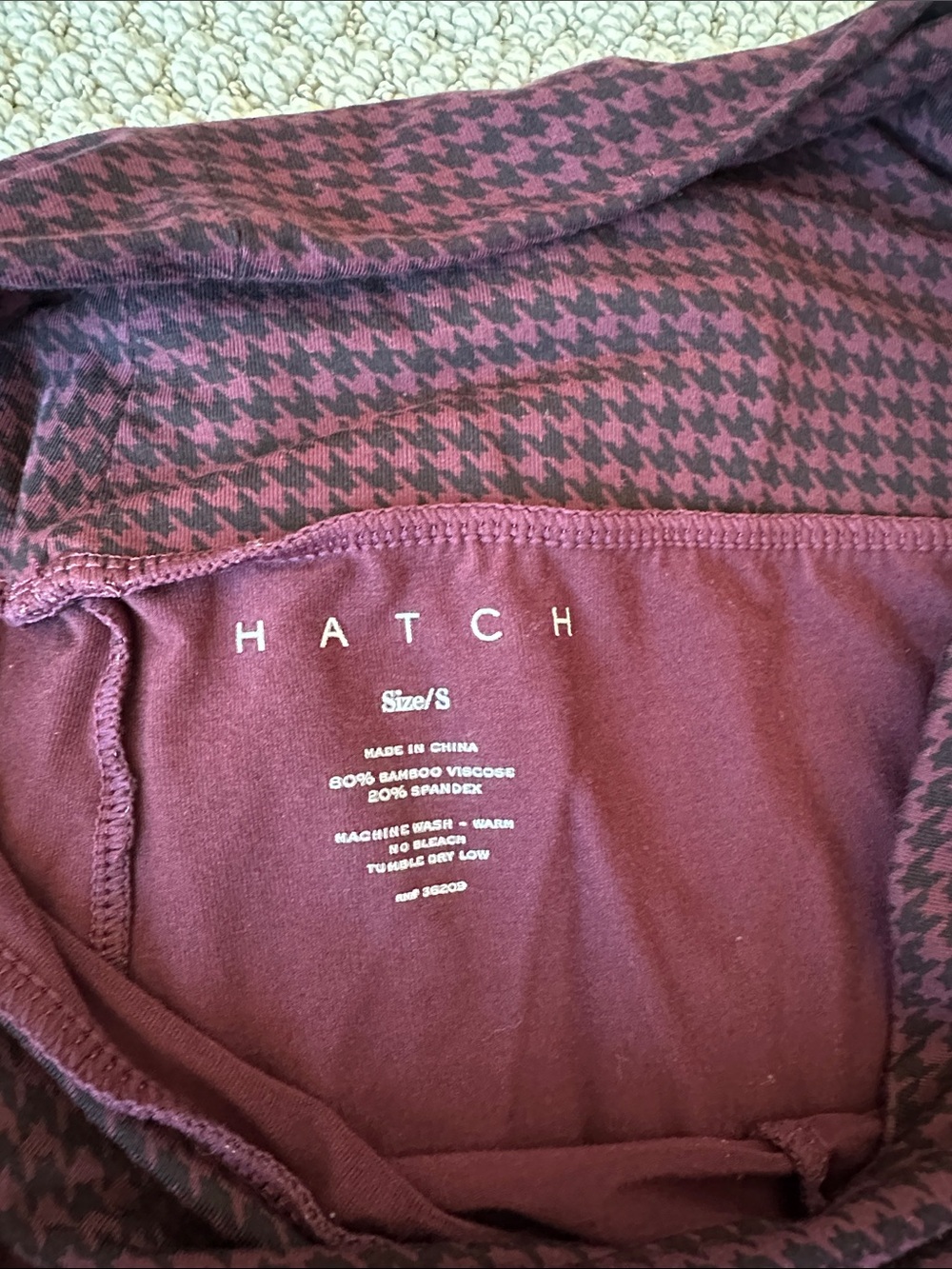 Hatch Small Crop flare maternity